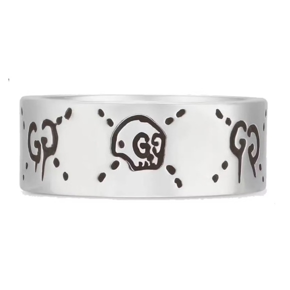 Gucci Ghost Skull Ring .925 - Picture 4 of 6